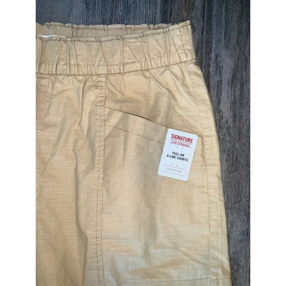Levi Strauss Signature by Levi Strauss & Co Pull-On A-Line Shorts size 2XL XXL N - Picture 4 of 5